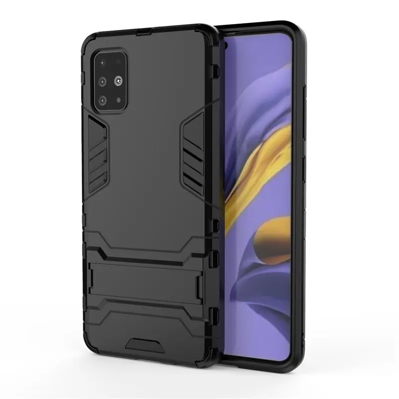 Armor Two in One Stand Phone Case A51 Anti-drop