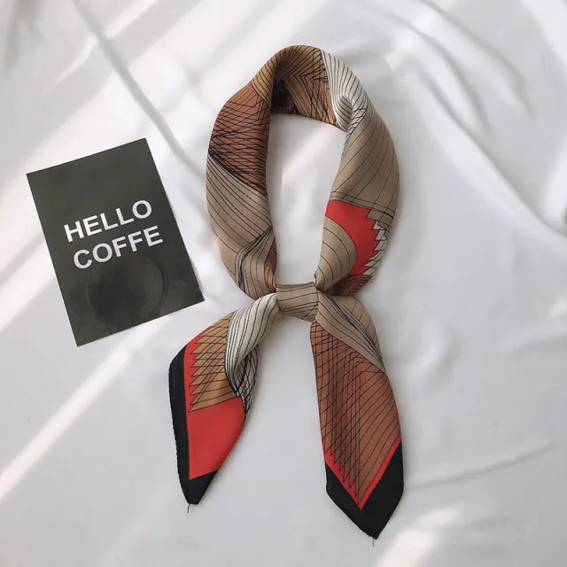 Professional Wear Accessories Temperament Literary Scarf Coffee - Shop at LoveMi