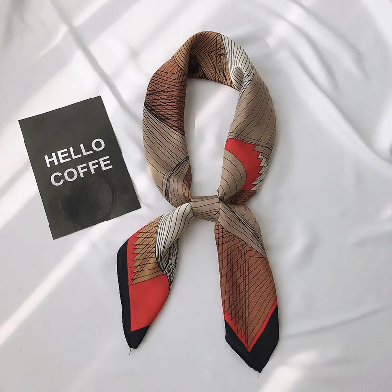 Professional Wear Accessories Temperament Literary Scarf - Coffee