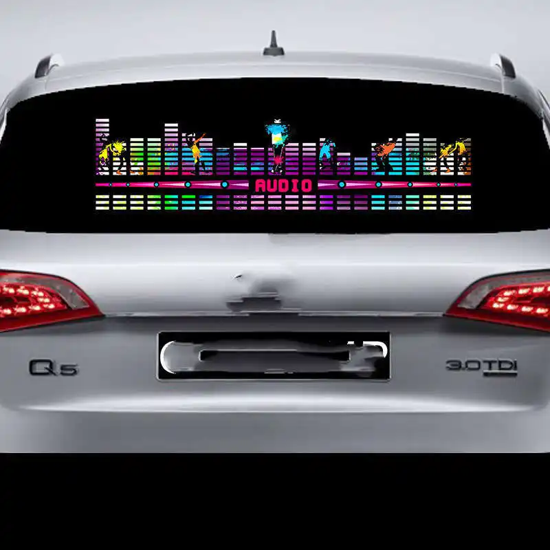 Window Glass Rhythm Light Led Voice Control Atmosphere Car Interior