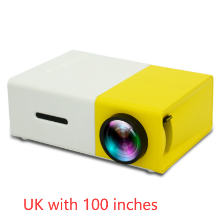 Portable Projector 3D Hd Led Home Theater Cinema HDMI-compatible Usb Audio Projector Yg300 Mini Projector - Image 45