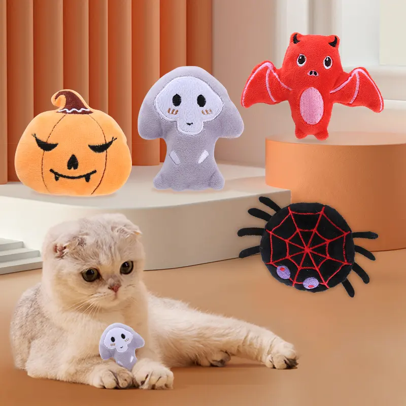 Halloween Catnip Plush Toy Funny