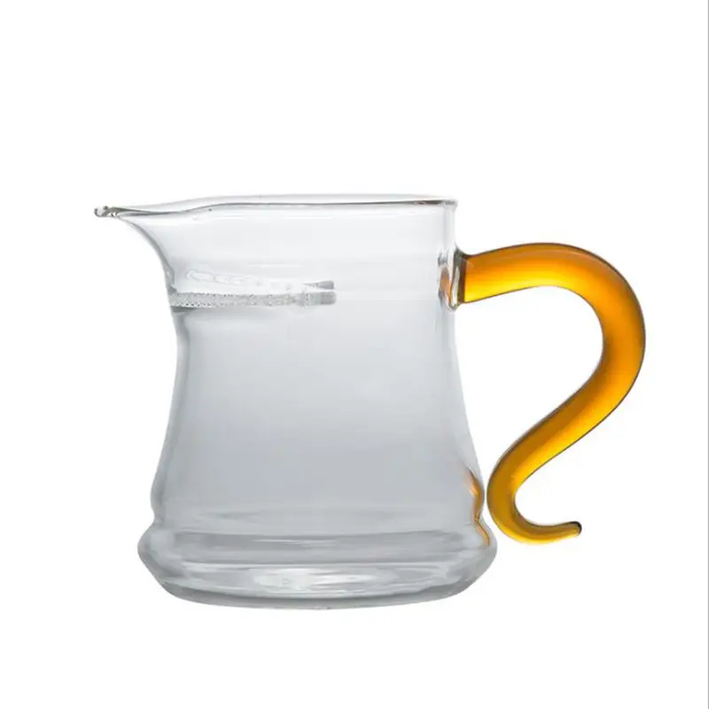 Transparent Glass Crescent Filter Justice Cup