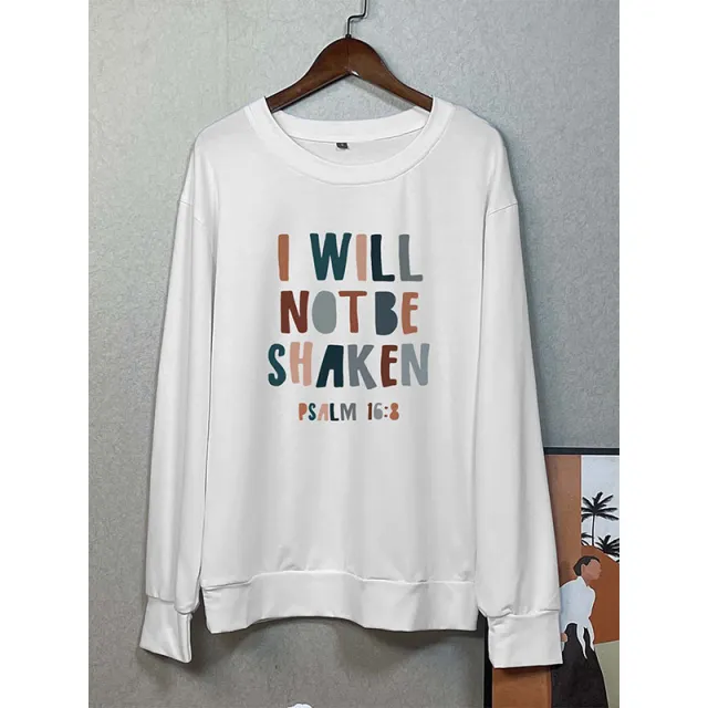 Colorful English Printed Top Spot Female Colorful - Shop at LoveMi