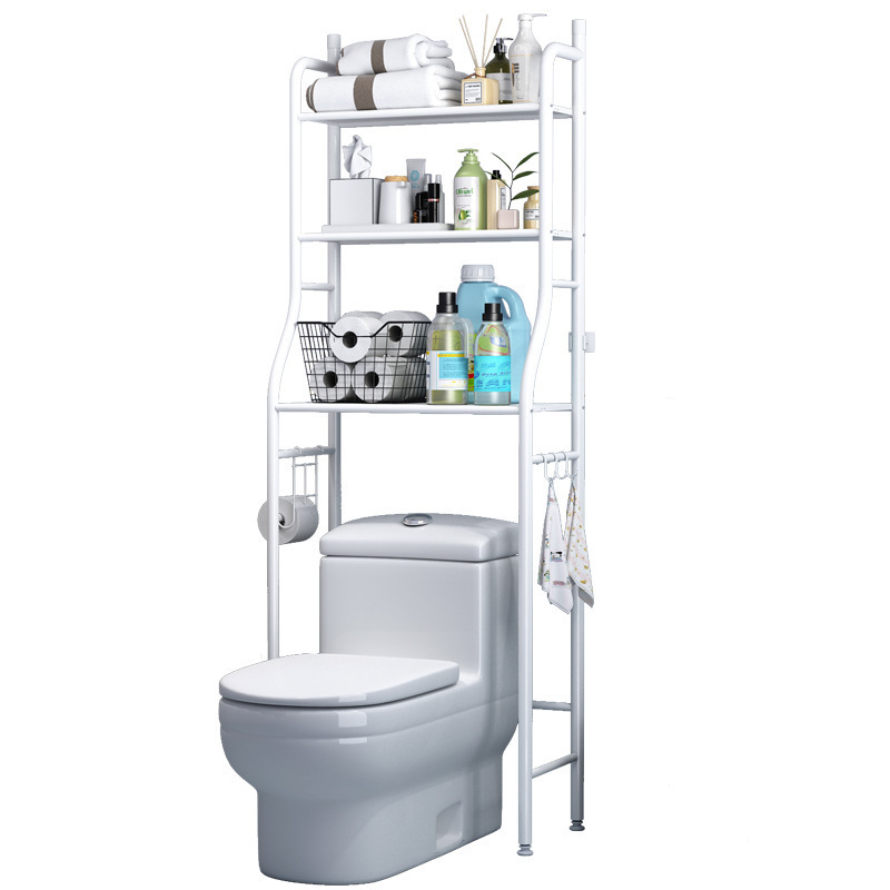 Bathroom Floor Finishing Storage Shelf Toilet - Image 3