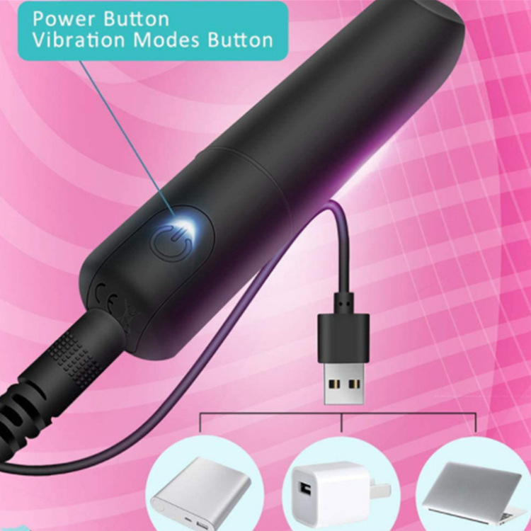 New USB-powered Mini Vibrator With 10 Vibration Patterns A Lipstick-shaped Masturbator For Women, Designed To Stimulate The Clitoris And G-spot And Help Achieve Orgasm. 4