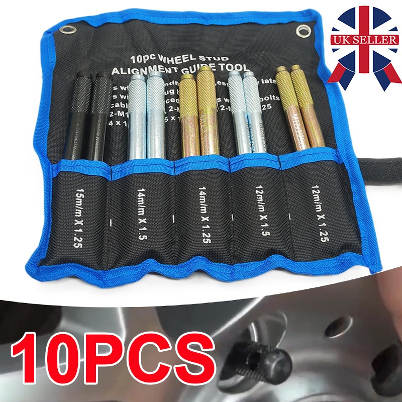 10X Steel Wheel Alignment Pin Hanger Positioning Guide Balancing Tool Kit — image 7