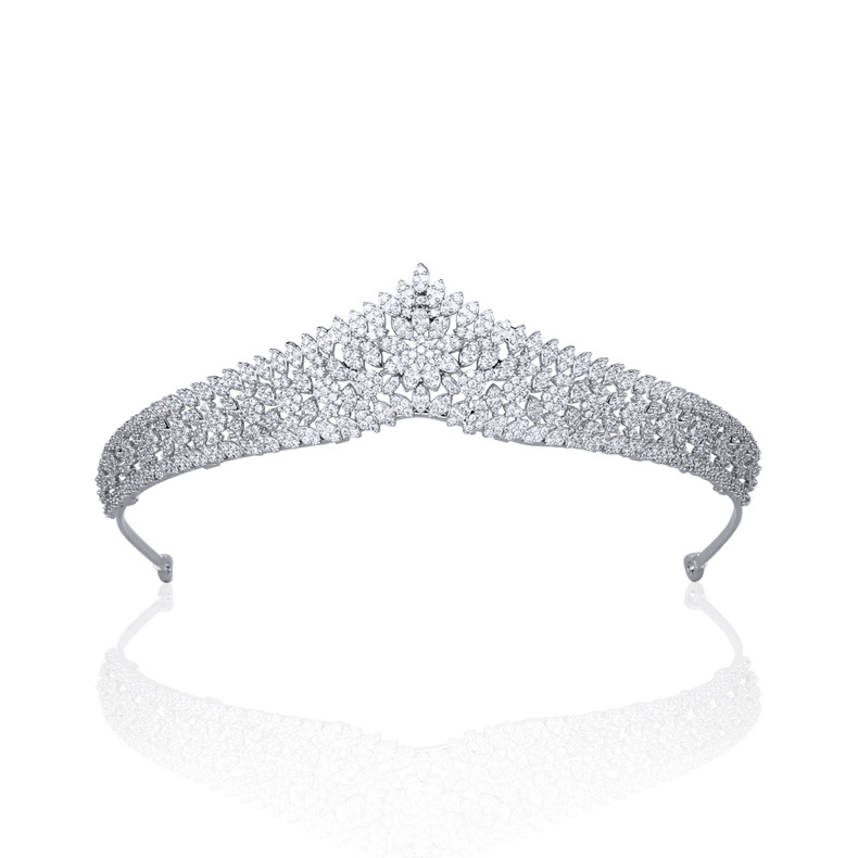 European And American Wedding Retro Headdress Bride Gets Married