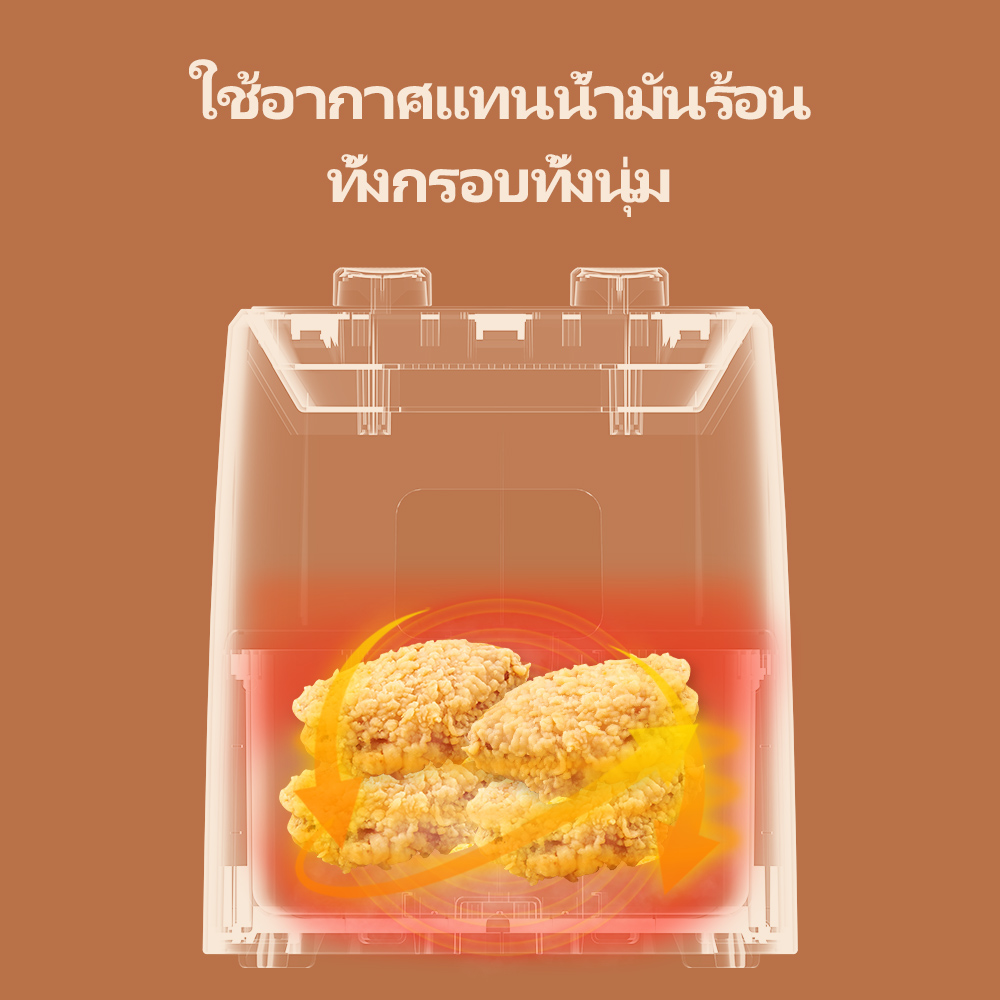 Kawu JN-400AM07A31 Air Fryer Mechanical Version 7