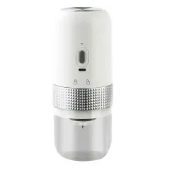 Electric Coffee Bean Grinder USB Charging Mini Coffee Bean Mill Grinder Espresso Spice Grinder For Kitchen - White - View 1