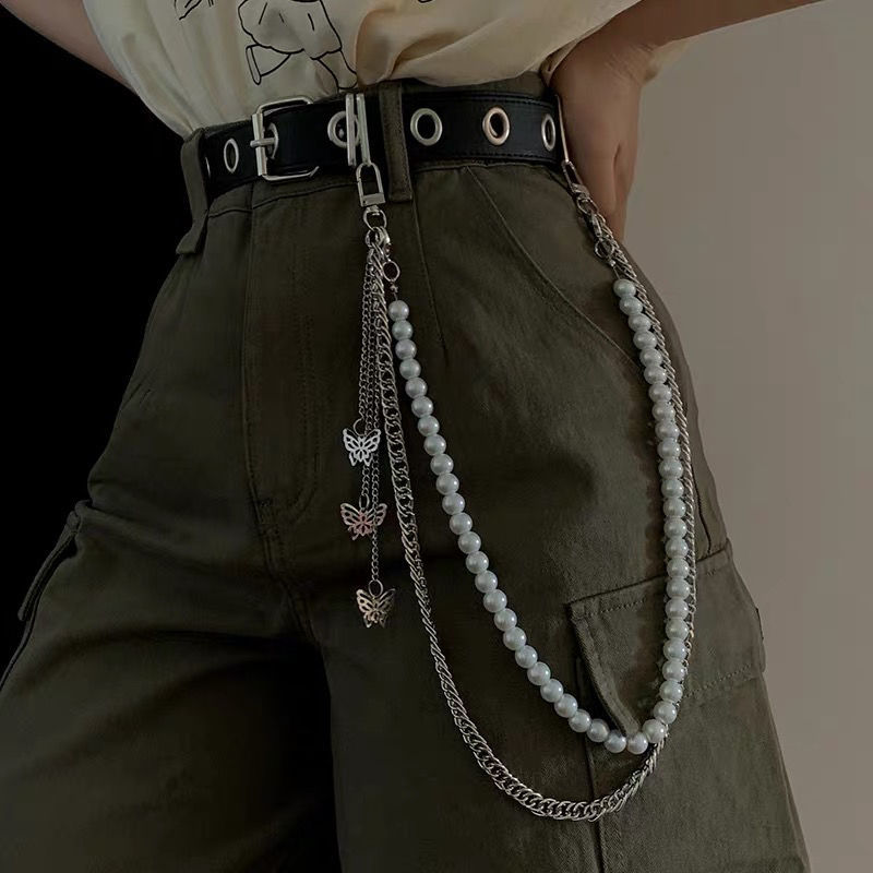 Belt and pants chain