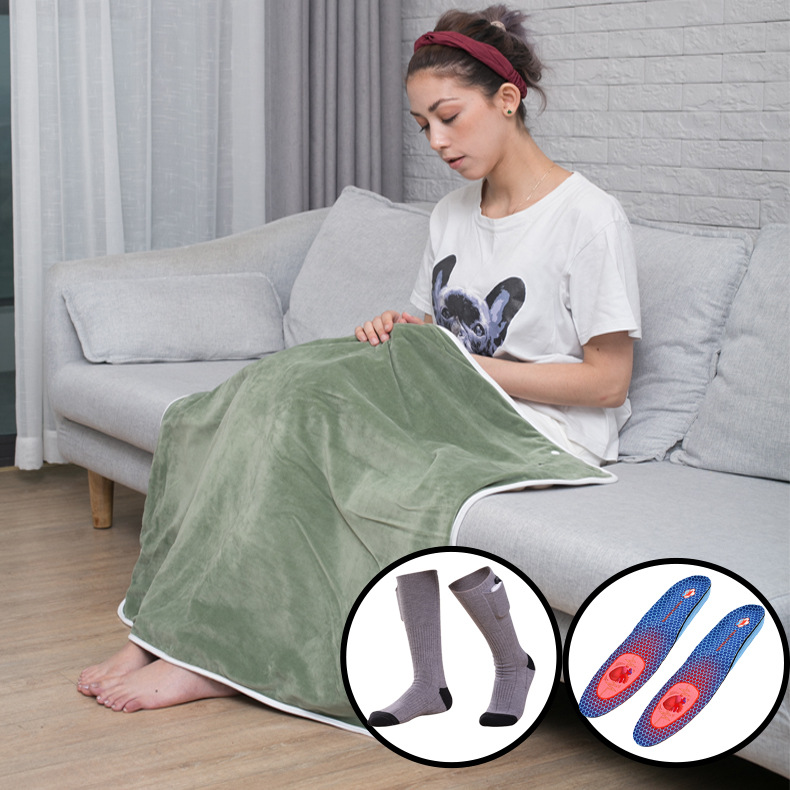 Title 2, Electric Heating Knee Warming Blanket Warmed In...