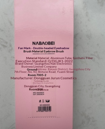 Double-ended Eyeshadow & Angled Eyebrow Brush Combo 4