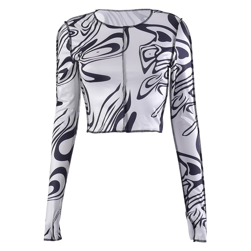 Casual European And American Women's Top T-shirt