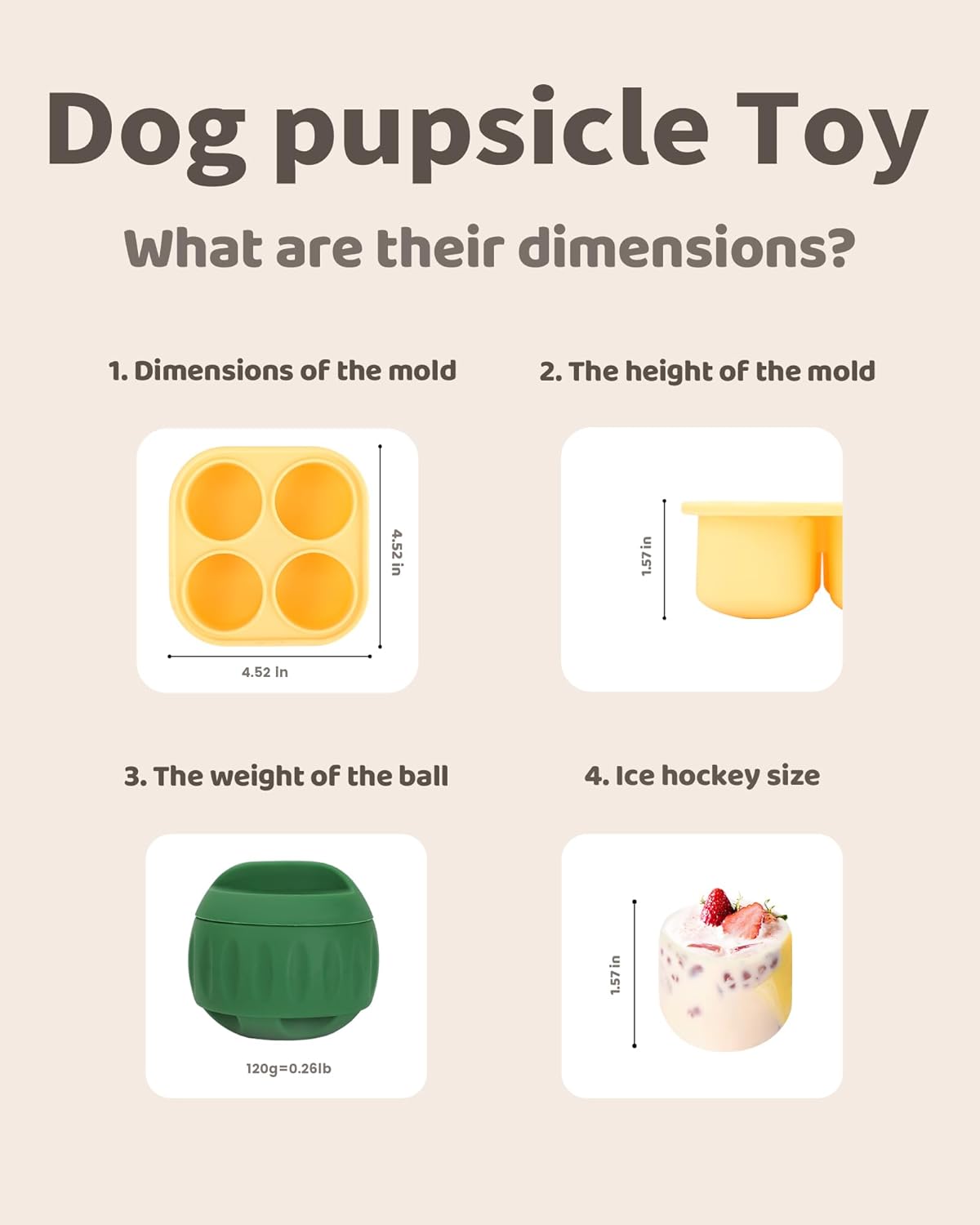 Dog Chew Toys For Puppies And Treat Trays, LongLasting Refillable