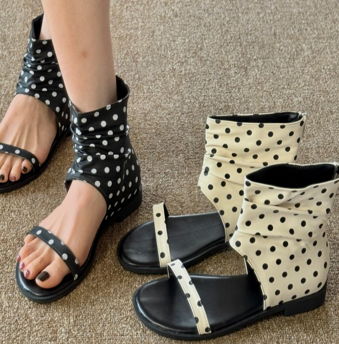 Open Toe Sandal Boots, picture 4 of 5
