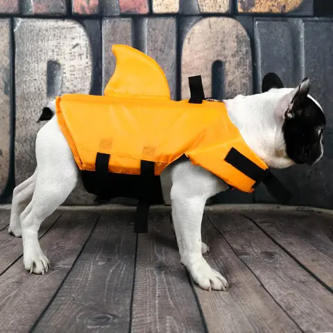 Pet Swimsuit Shark Fin Life Jacket