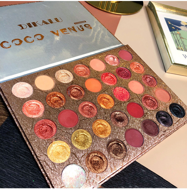 35 Color Mashed Potatoes Wet Eyeshadow Palette Ins Net Red Same Style As Shown - Shop at LoveMi