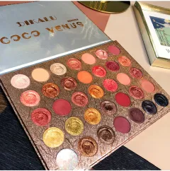 35 Color Mashed Potatoes Wet Eyeshadow Palette Ins Net Red Same Style - As Shown - View 1