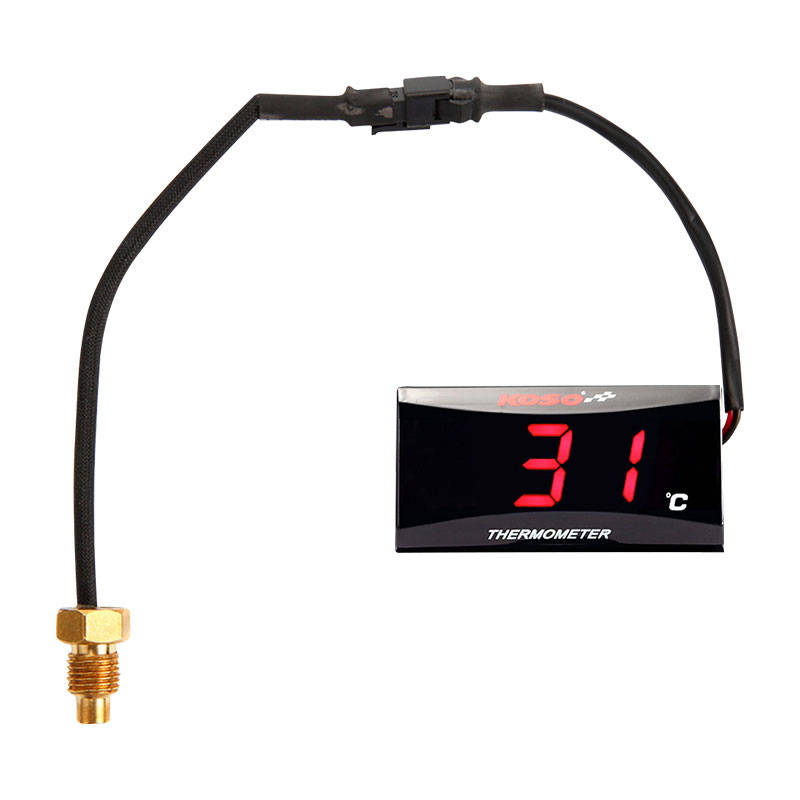 Water Temperature Gauge red