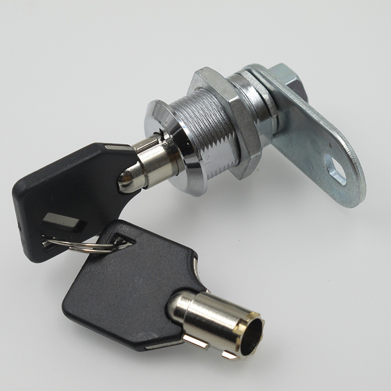 Title 4, Thickened Cylinder Key Cam Lock Zinc Alloy File...