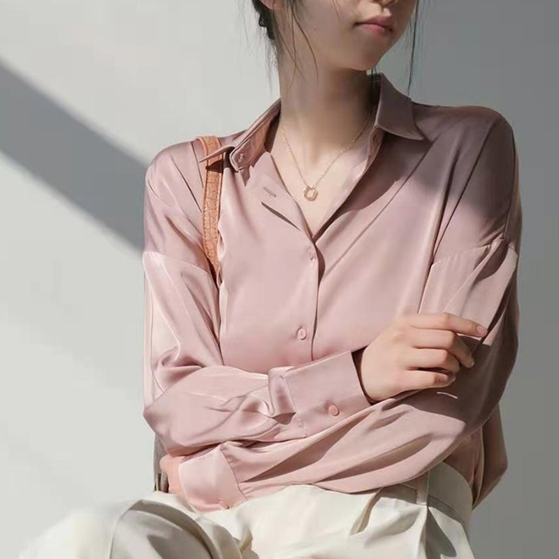 Women's Loose And Lazy Long-sleeved Shirt