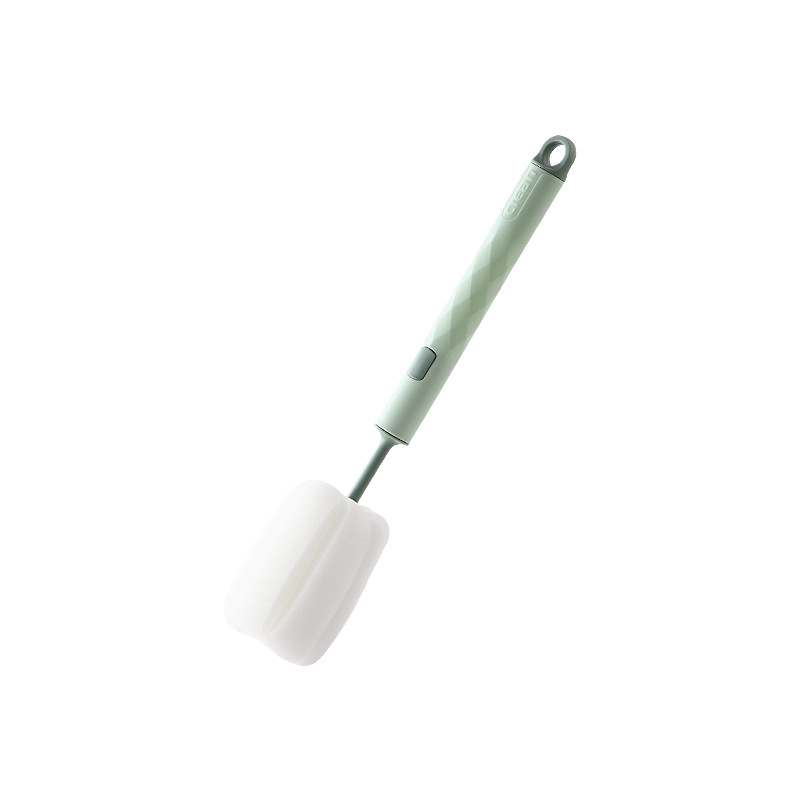 Title 6, Detachable Cleaning Long Handle Sponge Cup Brush