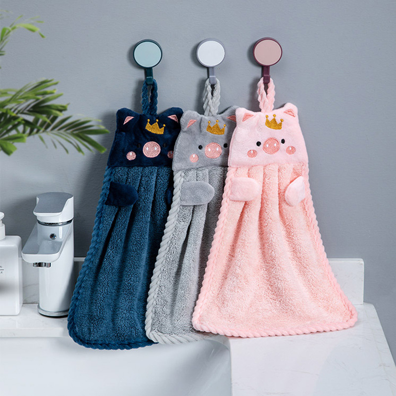 Title 2, Household Hand Towel Absorbent Kitchen Towel La...