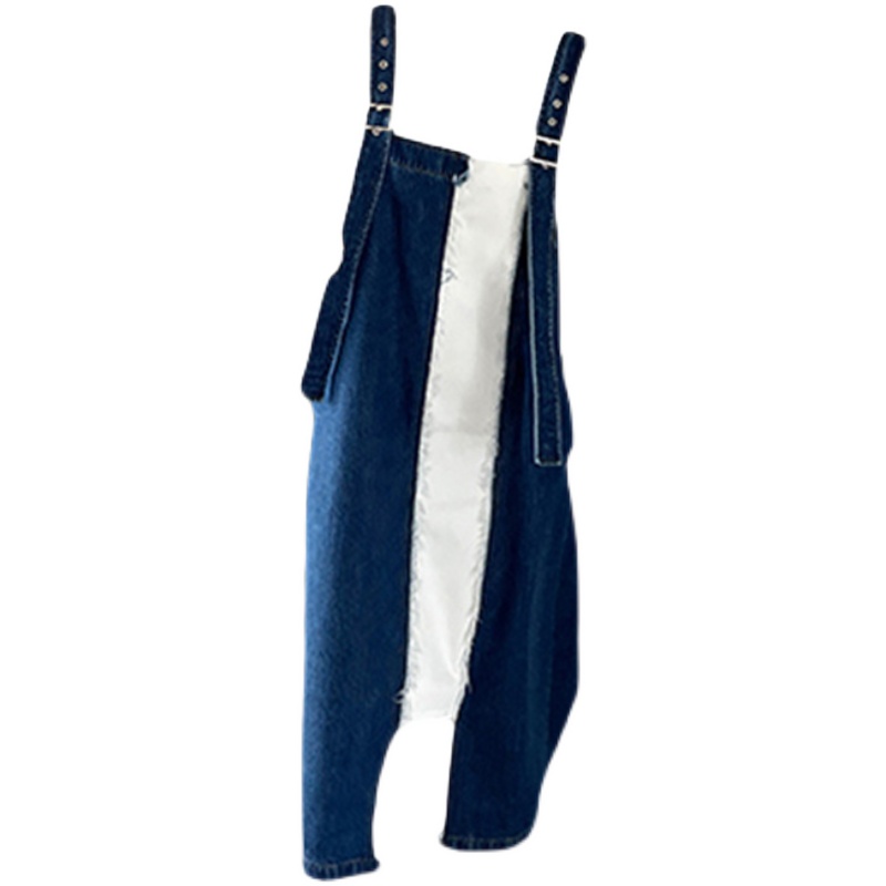 Stitching And Contrasting Color Design Niche Long Dress