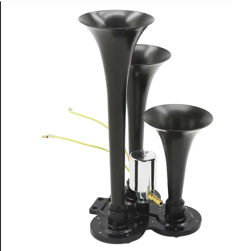 12V 24V Three-tube Truck Horn Electric Control  Horn Modified Air Horn