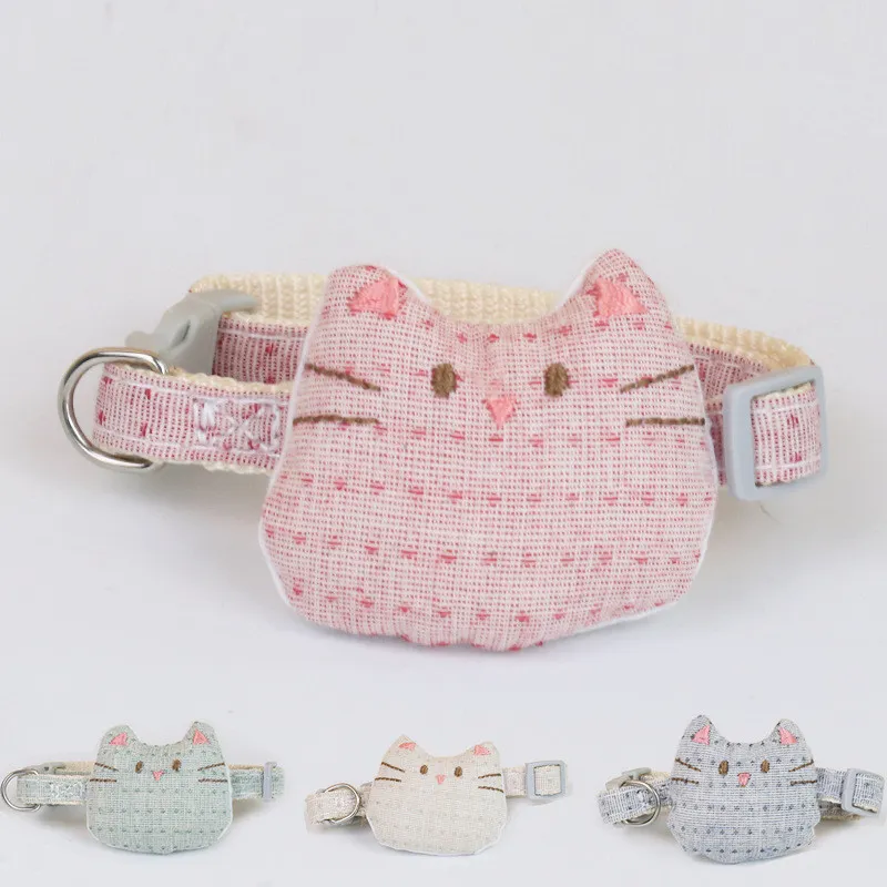 Cat Collar Multicolor Random Pet Tie - Random