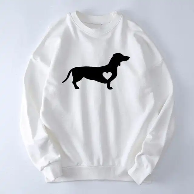 Loose Casual Men's And Women's Korean Style Loose Round Neck Top - White