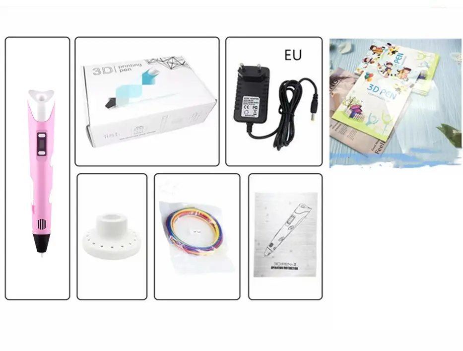 Children's 3d Printing Pen Three-dimensional Brush Toy