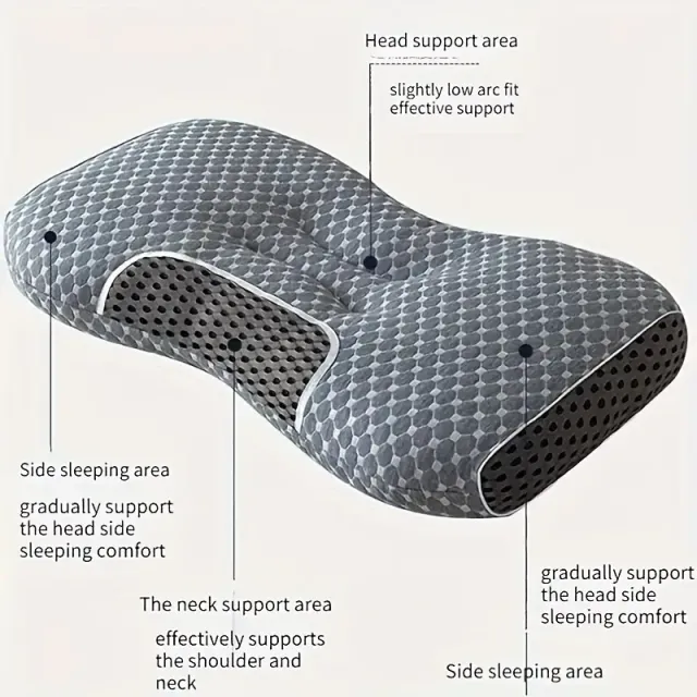 YBZ 3D Knitted Cotton Massage Pillow 1pack W13673704 - Shop at LoveMi