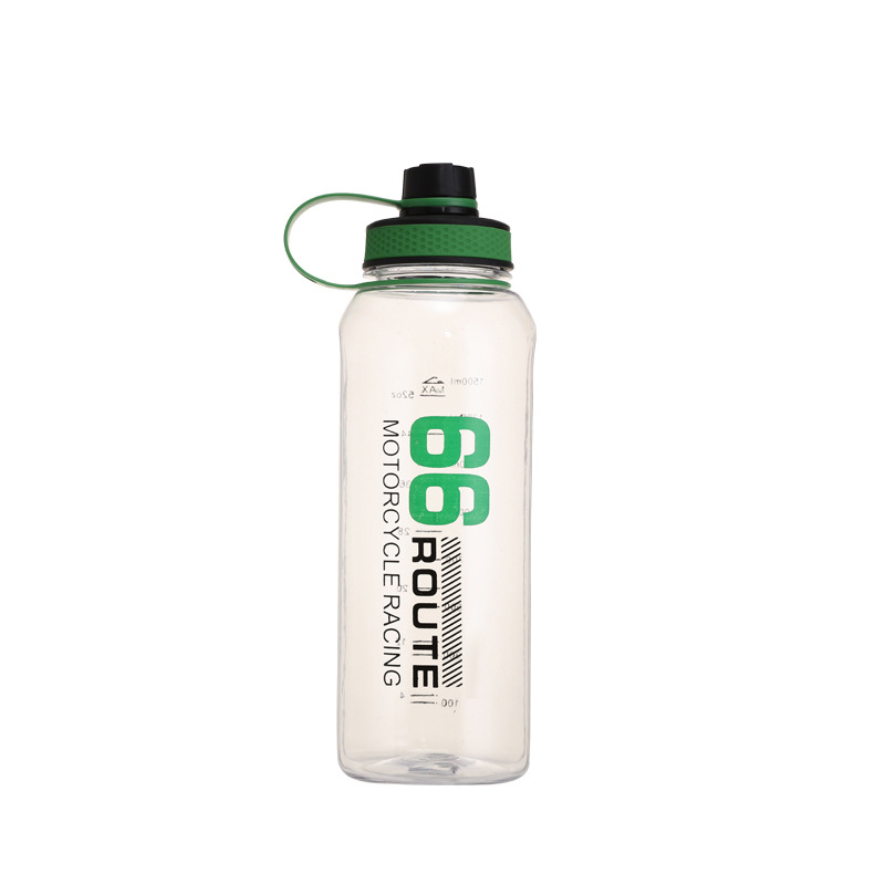 Large Capacity Travel Water Bottle Transparent Plastic Water Cup - Picture 6 of 7
