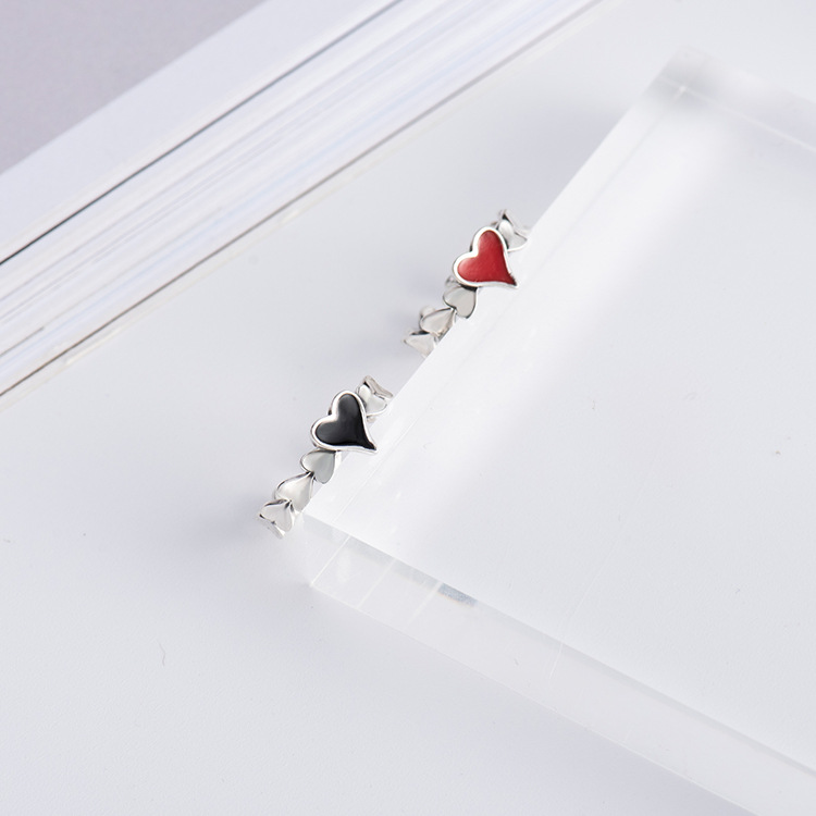 Epoxy Fashion Personality Finger Ring Simple Love Bracelet