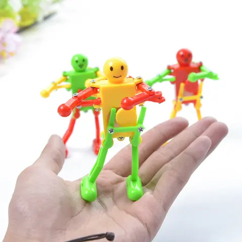 Clockwork Dancing Robot Gymnastics Creative Small Toys Novelty Christmas