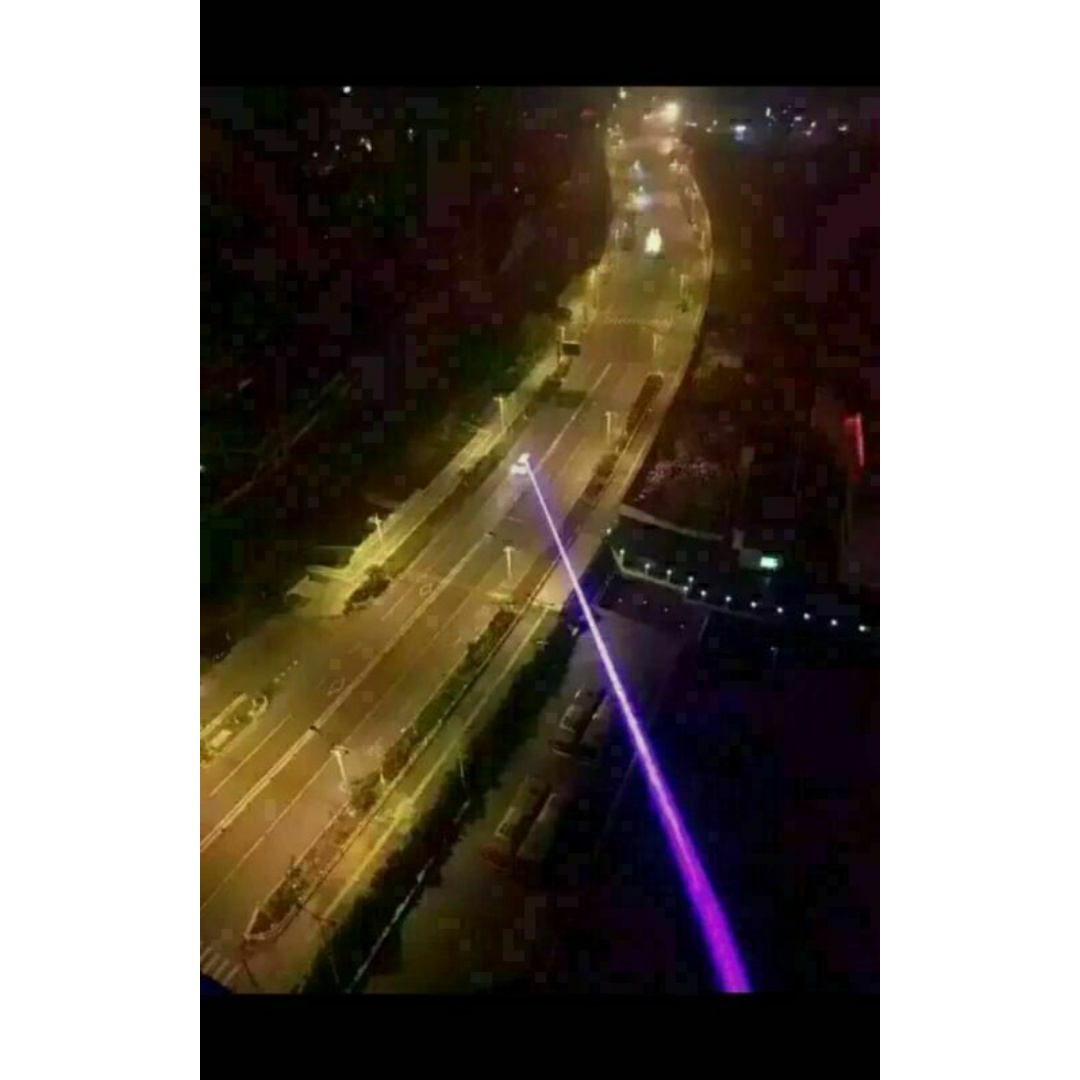 Purple Laser Pointer Pen Rechargable 405nm Beam Light 10 00Miles With Box — image 9