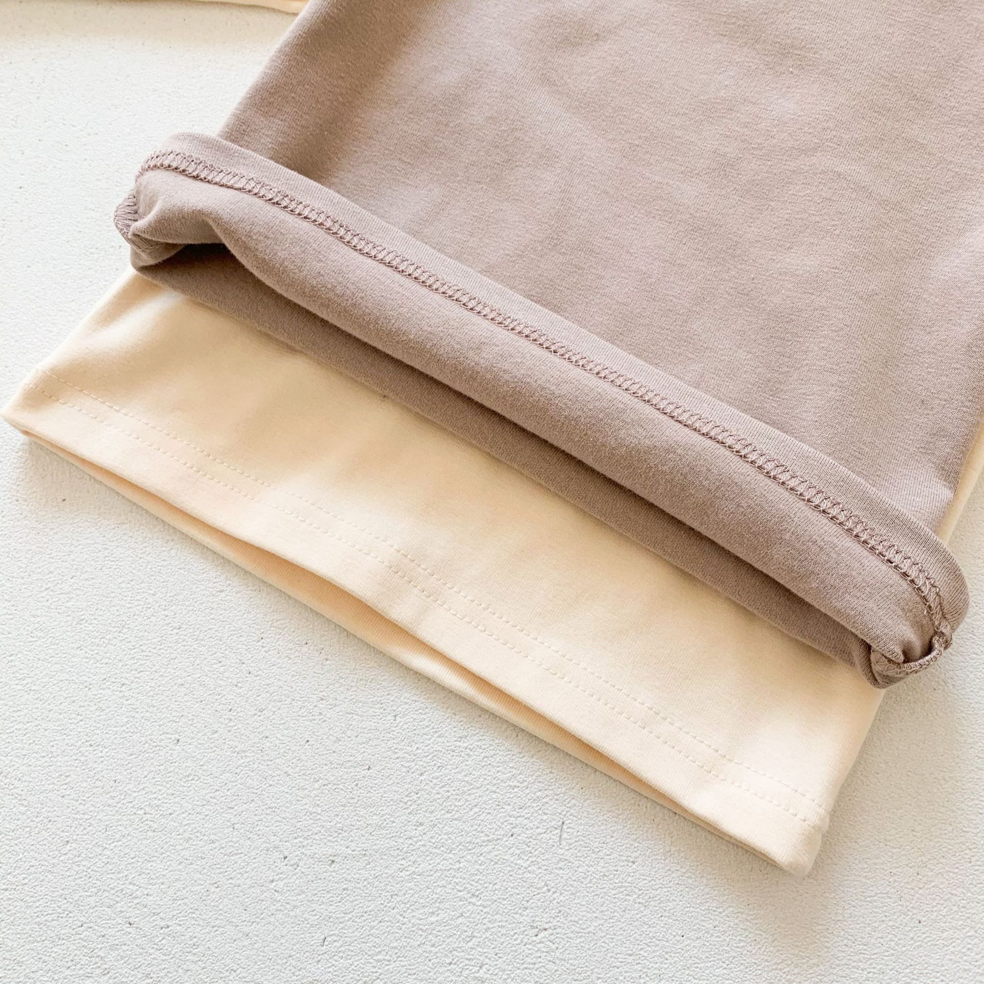 Cotton Cute Baby Girl Bodysuit Bib Suit