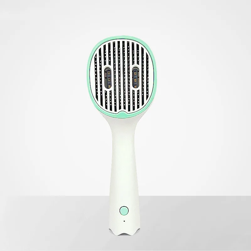 Hair Brush For Cat Sterilization Cleaner Dog Pet Supplies - Light Green Edge