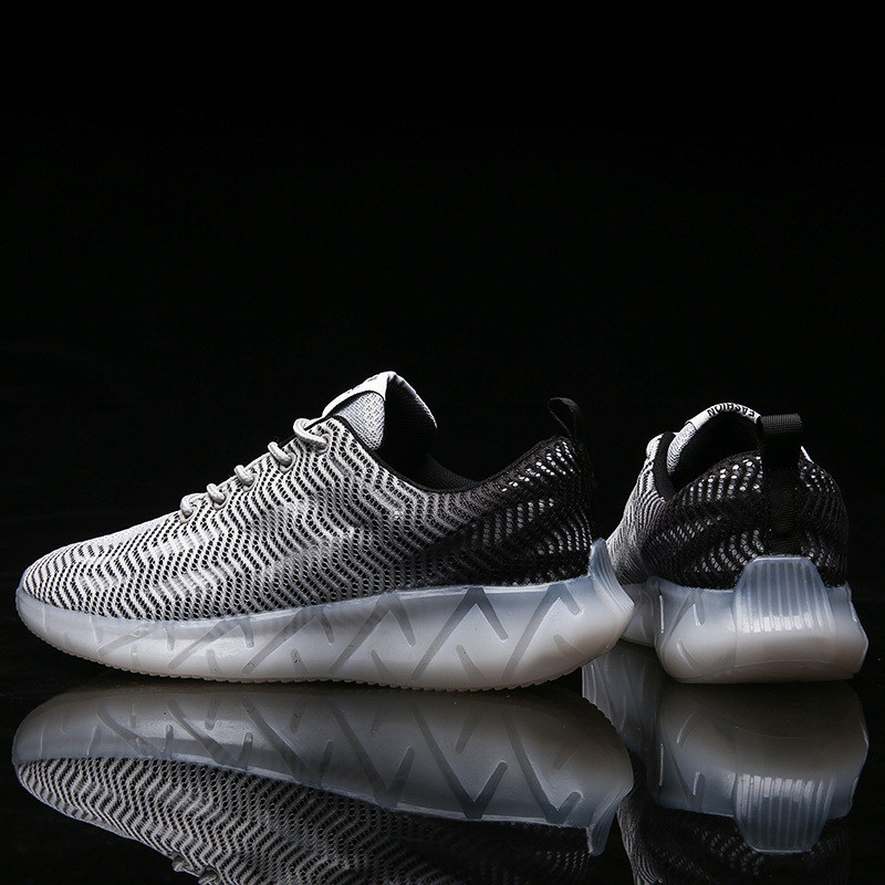 Кроссовки Trend Mesh Студенческая обувь Мужские спортивные одиночные туфли Молодежная модная обувь оптом