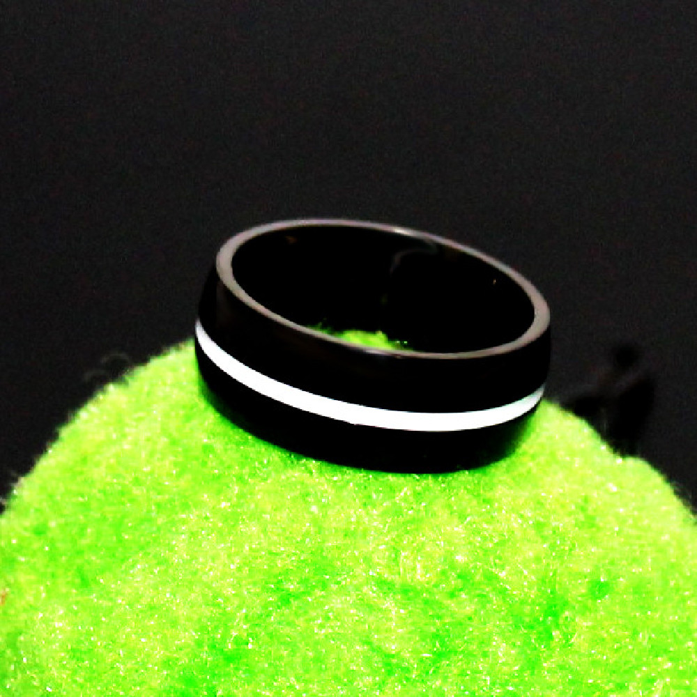 Title 7, Herenmode titanium stalen ring