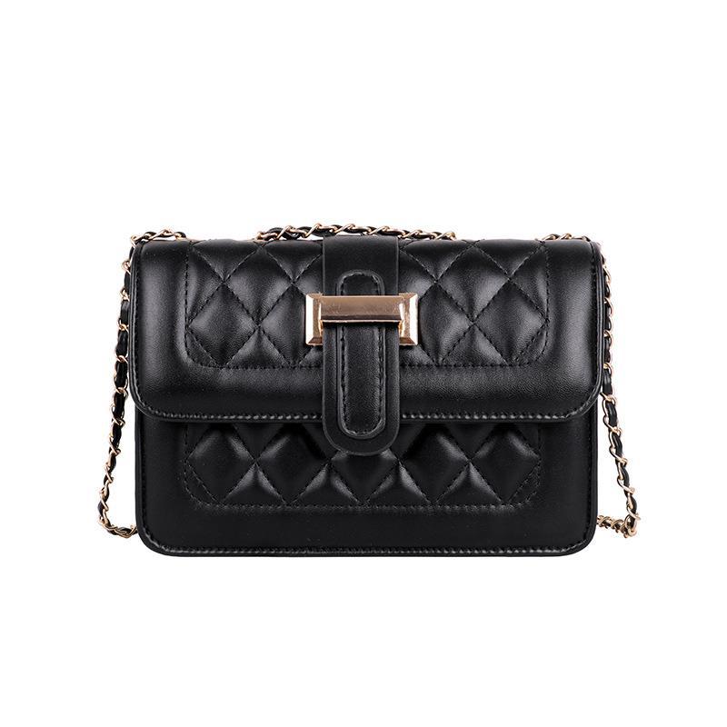 Fashion Chain Crossbody Casual Texture Handbag Shoulder Bag