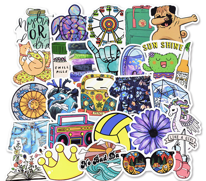 Do Not Repeat Car Personality Stickers Skateboard Luggage — foto 3