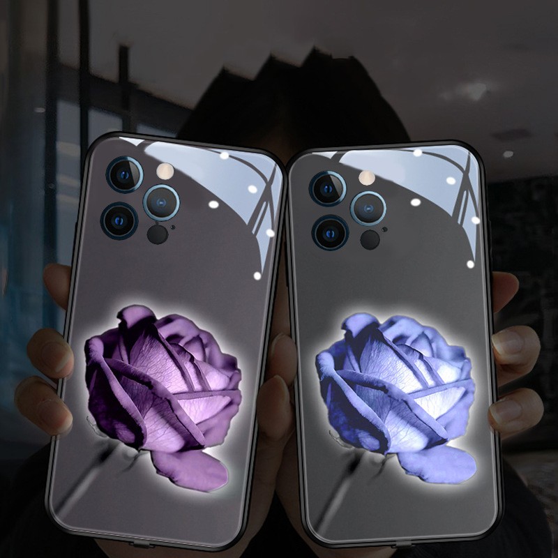 Rose Blossom Print Phone Case