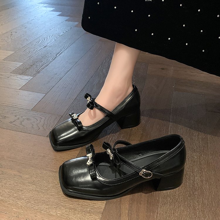 Square Toe Mary Jane Pumps, picture 3 of 3