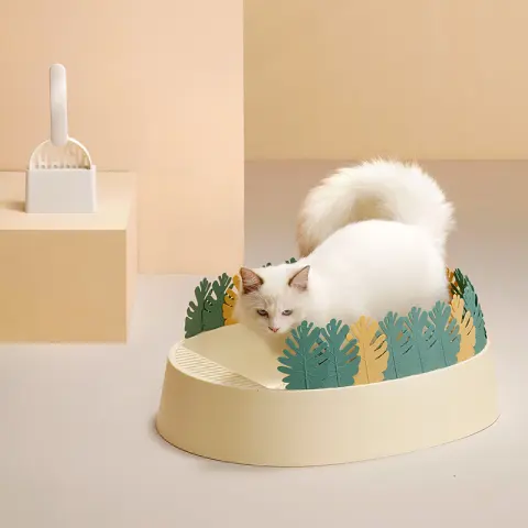 Jungle Cat Toilet Semi Closed and Removable