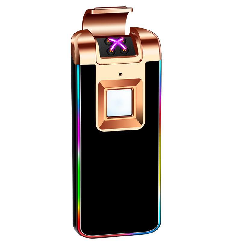 Title 5, Touch Sensing Dual Arc Charging Lighter Laser