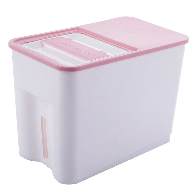 Title 1, Square Moisture-Proof Rice Bucket kitchen Seale...