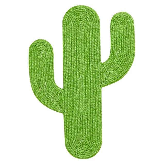 Sisal Wear resistant Suction Cup Wall Sticker Cat Scratching Board Cactus - Shop at LoveMi